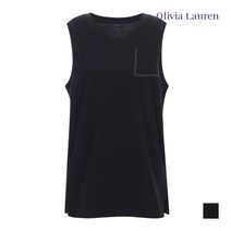 [올리비아로렌] 브이넥 저지 베스트_VOBANWW9282