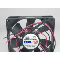부속자재 건축 홈 개조 새로운 FD8025B48W5 8025 8cm 냉각 팬 48V 2.88W 듀얼 볼 베어링