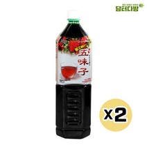 청솔 오미자 원액 1.5L X2, 1, 본상품선택