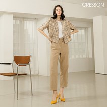 [크레송] 린넨 배기팬츠 1종 (인디고 베이지 민트 아이보리)