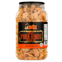 Utz Pork Rinds 돼지 껍데기 바비큐 튀김 212.6g 2팩, 2개