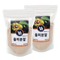어썸티 국산 율피 가루 분말 300g, 2팩