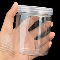 원통형 플라스틱 보틀 투명 샘플병 재료통 보관케이스 연고 공병 액체괴물, 7cm-300ml