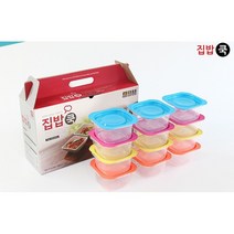 집밥 쿡 6호 전자레인지 용기 12종 총알 배송 밀폐용기 반찬통 판촉물 답례품 사은품, 상세페이지 참조
