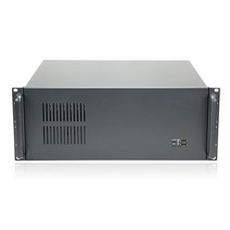 PC 케이스 컴퓨터 본체 조립 4U 머신박스 300-450MM 알루미늄 손잡이 1.2MM 강판, 01.블랙, 01.패키지 1