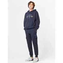 [AK분당점] [아키클래식] (공용) 언택트 테니스 클럽 자수 루즈 핏 후드 조거팬츠 세트