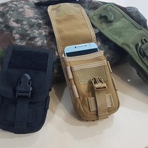 다츄몰 군인 스마트폰 전술파우치 밀리터리 핸드폰케이스주머니, 상품선택_ACU, 상세페이지 참조, 1개