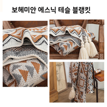 담요 블랭킷 보헤미안 에스닉 테슬 블랭킷 가을 차박 캠핑용품 쇼파 러그 인테리어 글랭핑 캠핑러그 무릎담요 캠핑클럽 쇼파커버 양면담요 스프레드 태슬블랭킷 감성캠핑담요 쇼파블랭킷 베드러너 니트블랭킷