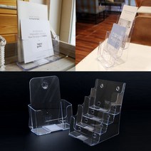 카달로그꽂이 A5 브로셔꽂이 브로셔스탠드, 4단