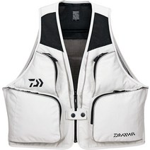 다이와 낚시 서프 베스트 조끼 DV-3608 피싱 경량, 라이트그레이