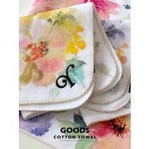 라이팡팡 무역일단 F가 순면화 작은 손수건 여성 소프트 서머타월