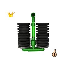 듀얼 원통 스펀지 여과기 필터 테트라 쌍기 타입 생활 필수템 모음, 상품선택, 2-듀얼스펀지여과기-m