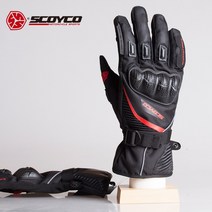 스코이코 MC83 오토바이장갑 방한장갑, 블랙