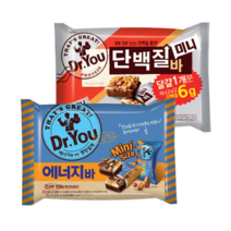 오리온 닥터유 에너지바 미니 330g+단백질바 337.5g[총2개], 2개