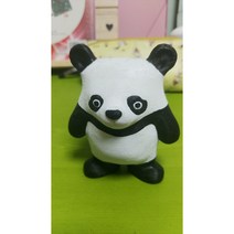 야생동물 미술놀이 색칠공부 3D아트토이 채색DIY키트 -판다곰- 집콕 취미 반려토이 키덜트인형, 판다곰