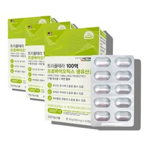 할머니 할아버지 어르신 노인 60대 70대 남성 여성 유산균 프로바이오틱스 프로바이오스틱 캡슐 유신균 유상균 영양제, 100억 유산균 아연 60캡슐 x3박스