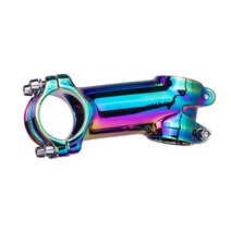 자전거용 31.8mm 스템 도로용 핸들바 스템 완충기 산악 자전거 액세서리, 다색, 17 ° 80mm, 알루미늄 합금