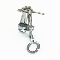 재봉 노루발 폐쇄 형 4021H 스틸 노루발 프리 퀼팅 Darning 금속 Juki lock Brother High Shank, 한개옵션0
