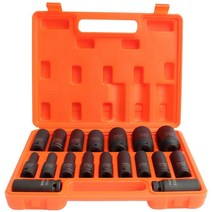 1/2복스알세트 연결대 롱 숏 공구 임팩 복스대 라켓, 1/2 공압식 롱+숏 35종세트 (플라스틱 상자)