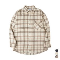 [조군샵]조군샵 에프 울 체크 패턴 셔츠_SH3125_D