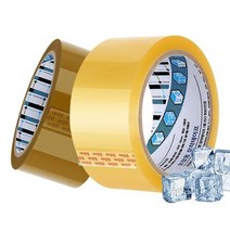 러버테이프 50M 50P 비닐 색 아크릴 포장용 택배 색깔 .., 황색 50P