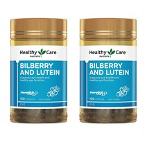 Healhty Care 헬시케어 호주 빌베리 루테인 120정 2개 Bilberry ＆ Lutein