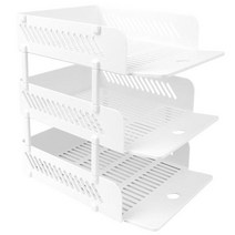 모비딕파워 [모비딕파워] 서류받침 A4파일폴더 데스크정리 포켓화일 파일정리함, 아★ 서류받침트레이 3단 다용도데스크수납함, 아★ 쿨그레이