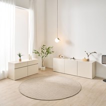 리엔까사 조아 높은 거실장 티비다이, 일반형, W1200, 화이트(유광펄)