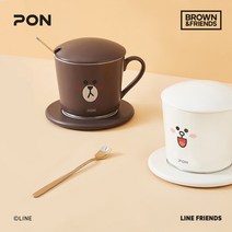 브라운앤프렌즈 라인프렌즈 머그워머 코니, 브라운