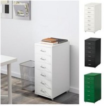 [이케아/IKEA] HELMER 헬메르 이동식 서랍장 수납장 모음, 화이트 902.510.46