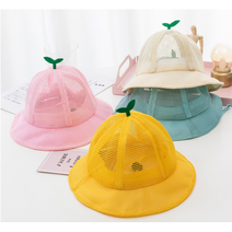 써니호 벙거지 어린이집모자 썬 키즈 메쉬 버킷햇 숲체험 새싹모자
