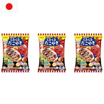 일본 크라시에 가루쿡 포핀쿠킨 타코야키 타코야끼 만들기 15g 3팩
