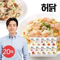 허닭 [허닭] 닭가슴살 곤약볶음밥 250g 10종 20팩, 07.불닭 곤약볶음밥 20팩