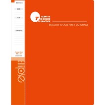 엘립스 A4 클리어화일 40매 (화일표지인쇄) 진로화일 꿈파일 주문화일 학원용화일, 청색