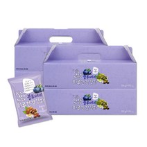 [파파퐁퐁] 요거트블루베리견과 선물세트 / 하루견과 견과류 영양간식, 단품없음