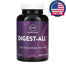 MRM Digest-ALL 아밀라아제 프로테아제 리파아제 락타아제 인베르타아제 100캡슐