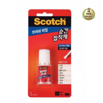 3M 스카치 순간 접착제 붓펜 브러쉬 AD127, 15세트