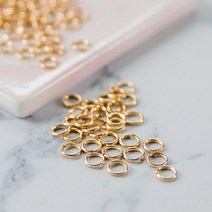 오링 연결링 열쇠고리 만들기 키링 O링 부자재 재료 C004, 골드4mm_10g(약250개)