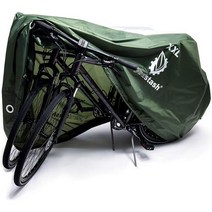 YardStash 자전거 커버 - 방수 야외 보관 비치 크루저 29ers 및 전기 자전거를 위한 비바람에 견디는 반사 방수포 XXL