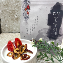 경산 대추칩 달콤 바삭 슬라이스 영양간식 과자 국산 한반도, 1개