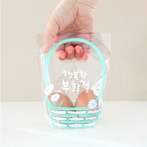 그레이스벨 부활절 2구 바구니형비닐 20P, 민트