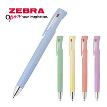 [제브라] 블렌 스트레스 프리 볼펜 3C 스모키 컬러 (0.7mm), 0.7 설퍼 옐로우