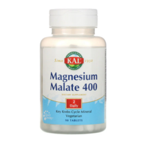 [핫딜][오늘출발][90정] KAL 마그네슘 말레이트 400 mg 영양제 보충제 magnesium malate, #할인# 90정 x 2개