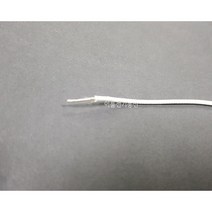 온도보상도선 G 0.6mm 백색 롤 200m / 국산 온도센서케이블 온도센서선 RTD-WIRE, 1개