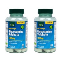 Holland & Barrett 홀랜드앤바렛 글루코사민 맥시멈 스트렝스 1400mg 60정 2팩