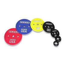 IVANKO 아이반코 CBPP 파워리프팅 중량원판 0.5kgX1 중량원판 헬스원판 바벨원판