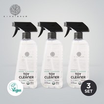 [아이너바움] 비건인증 토이클리너 480ml 3개세트, 토이클리너(향균스프레이) 480ml 3개