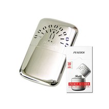 피코크 오일 충전식 손난로 자이언트30H 핸드워머 야외용 포켓 주머니난로