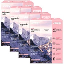 일루몬트 2080 퓨어마운틴 치약 핑크솔트 160g, 21개입