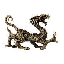 사방신 동물 앤틱 골드 주물 조형물 장식품 청룡 백호 주작 현무 황동 장식 골동품 순동 공예품